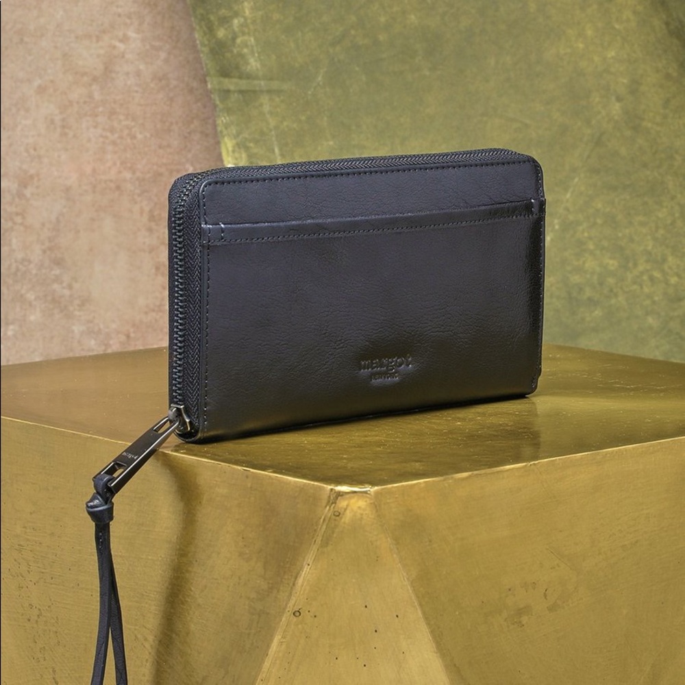 Gabby Wristlet Zip Around Wallet